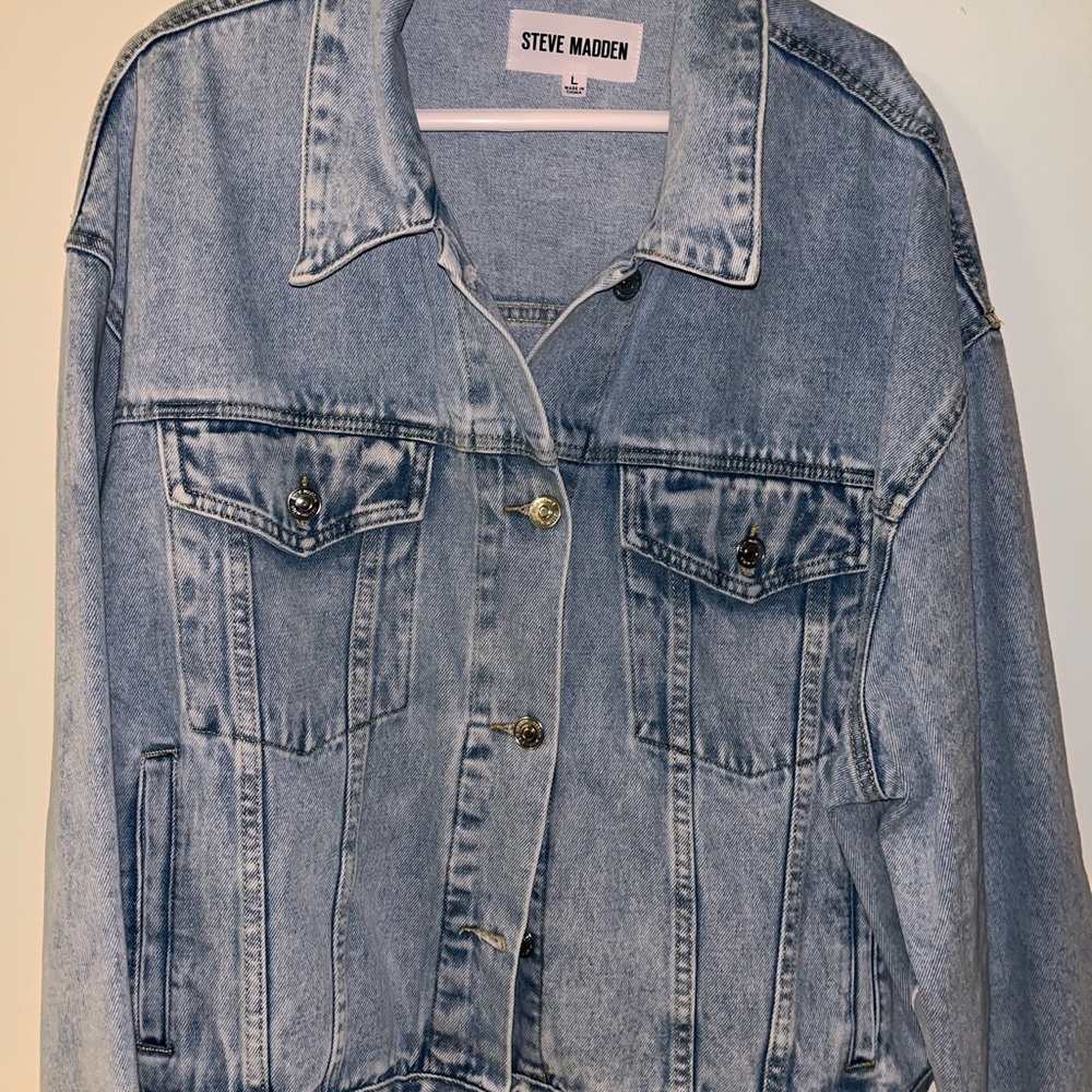 Sienna Denim Rhinestone Jacket - Picture 2 of 2